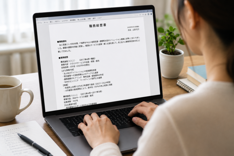 大阪の転職で通る職務経歴書の書き方｜採用担当に響く作り方